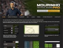 Tablet Screenshot of mourinhotacticalboard.com